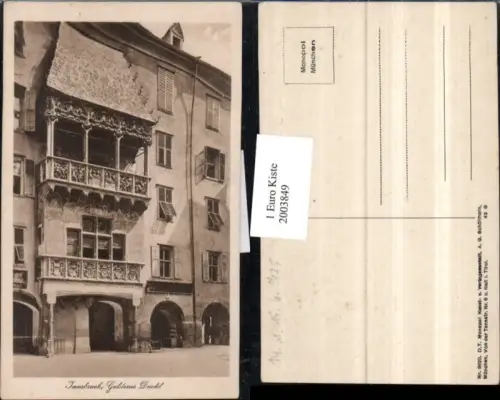 ,Innsbruck Goldenes Dachl Detailansicht