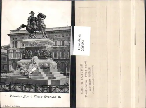 ,Milano Monument a Vittorio Emanuele 2
