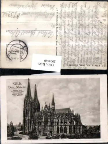 ,Köln am Rhein Dom Südseite