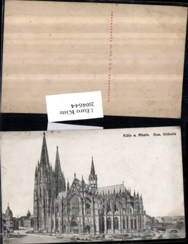 ,Köln am Rhein Dom Südseite
