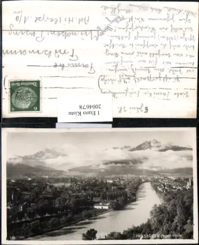 ,Innsbruck Totale geg. Süden