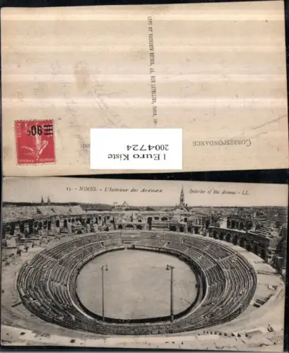 ,Nimes Interior of the Arenas Arena
