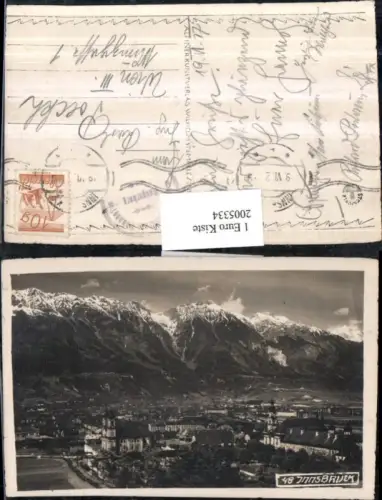,Innsbruck Totale Bergkulisse