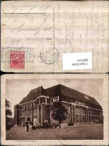 ,Utrecht Postkantoor Postamt Gebäude