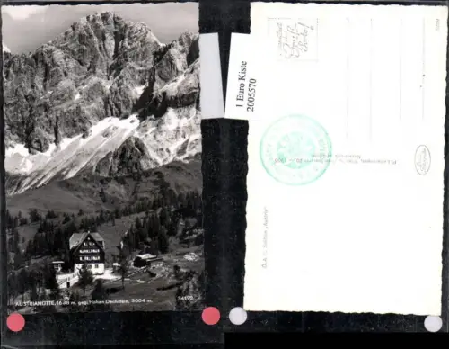 ,Austriahütte Berghütte geg. Hohen Dachstein b. Ramsau am Dachstein