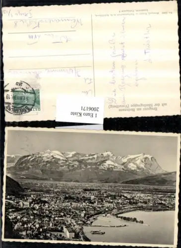 ,Bregenz a. Bodensee Totale m. d. Säntisgruppe