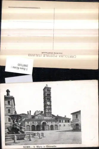 ,Roma Rom S. Maria in Cosmedin Kirche Brunnen