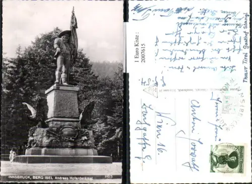 ,Innsbruck Berg Isel Andreas Hofer-Denkmal