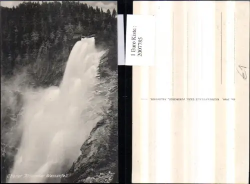 ,Oberer Kirmmler Wasserfall b. Krimml