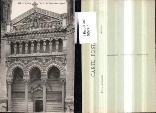 ,Lyon N.-D. De Fourviere Kirche facade