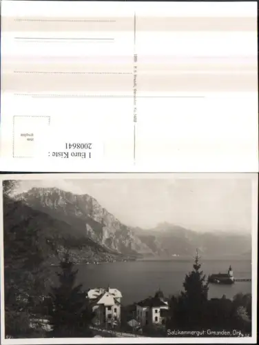 ,Gmunden Schloss Ort Orth Bergkulisse pub F. E. Brandt 5432
