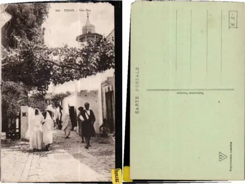 61030,Tunis Une Rue Typen Nomades
