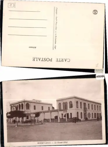 61032,Houmt Souk Le Grand Hotel Strassenansicht 1910