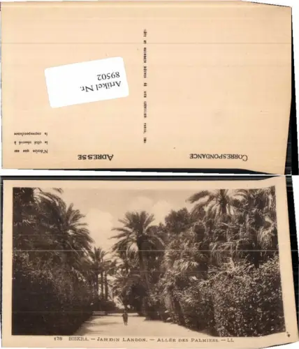 89502,Biskra Algerien Jardin Landon pub LL 178