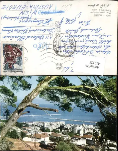 412125,Algeria Alger Algier Vue panoramique Teilansicht