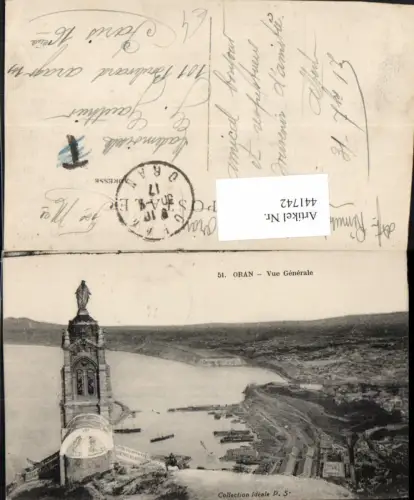 441742,Algeria Oran Vue Generale Totale Monument