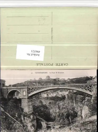 496521,Algeria Constantine Pont El Kantara Brücke