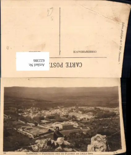 622386,Tlemcen Panorama pris du Plateau de Lella-Seti Algeria