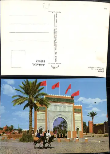 649112,Rissani Stadttor Town-gate Marokko