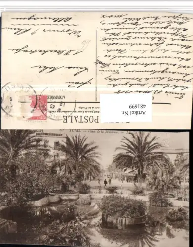 481699,Tunisia Tunis Place de la Residence Palmen