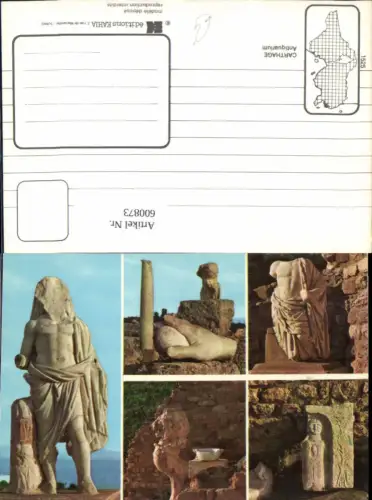 600873,Mehrbild Ak Carthage Antiquarium Tunisia
