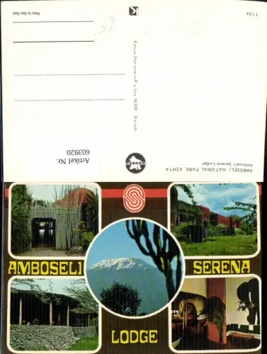 603920,Mehrbild Ak Amboseli National Park Kenya Kenia Amboseli Serena Lodge