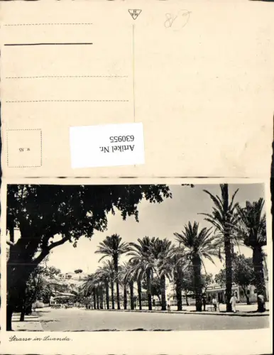 630955,Foto Ak Africa Strasse in Luanda Angola