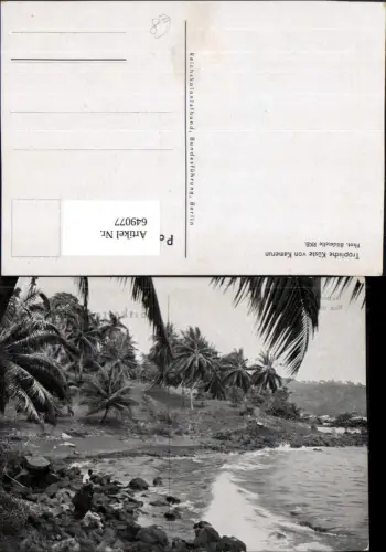 649077,Tropische Küste v. Kamerun