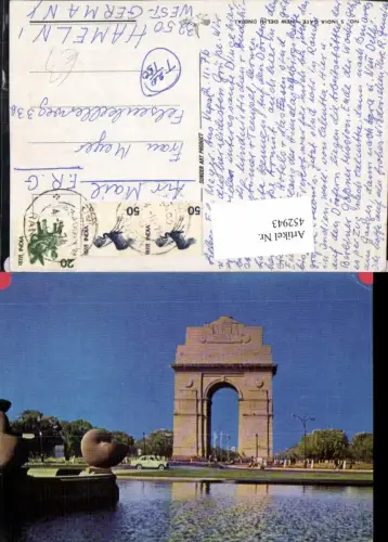 452943,India New Delhi Neu-Delhi India Gate Tor