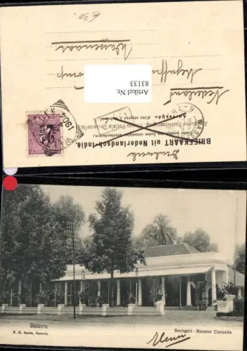 83133,Batavia Societeit Meester Conelius Indonesien