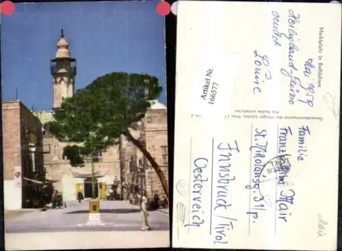 166577,Marktplatz b. Bethlehem 1959