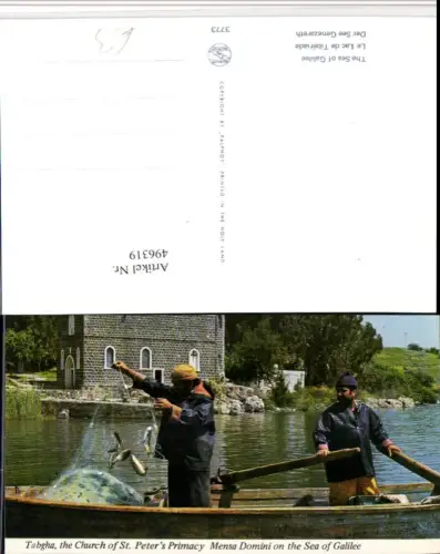 496319,Israel Galiläa Tabgha Church of St. Peters Primacy Kirche Fischer