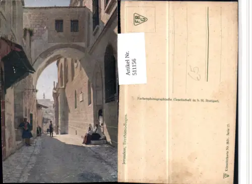 511156,Israel Jerusalem Eccehomo-Bogen Gasse