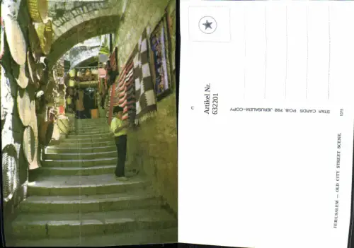 632201,Jerusalem Old City Street Scene