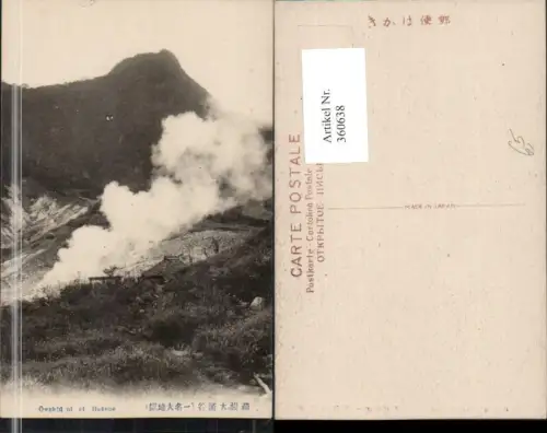 360638,Japan Hakone Owakudani Vulkanisches Tal Schwefel