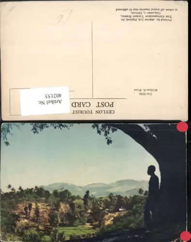 402155,Ceylon Uva Hills Bergkulisse