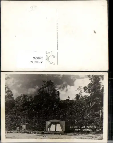 360686,Neuguinea New Guinea Open air Theatre Freileichttheater