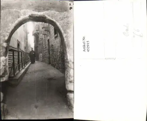 452915,Foto AK Arabia Badr Gasse Tor Volkstyp