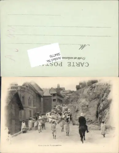 584770,Asia Madagascar Une rue de Tananarive Antananarivo