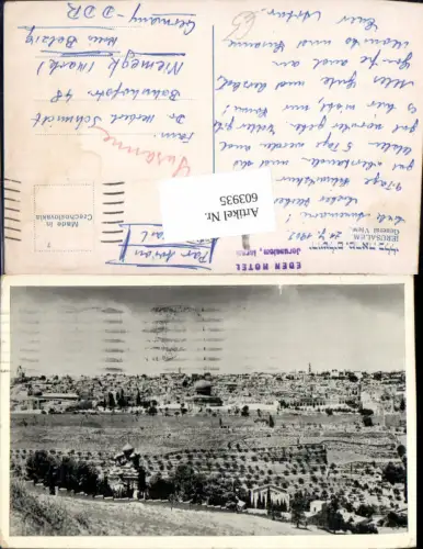 603935,Jerusalem General view Israel