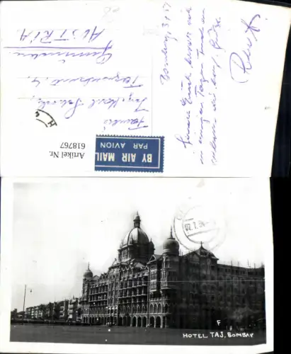 618767,Foto Ak Bombay Hotel Taj Mumbai India Indien