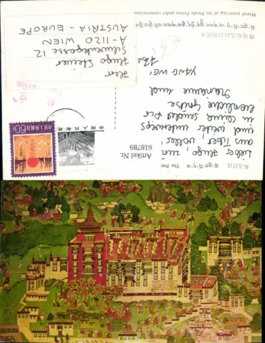 618789,Lhasa China The Potala Palace Mural painting Gemälde