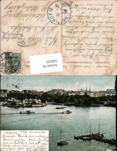 556223,Hamburg Hafen Alsterlust Schiffe pub Dr. Trenkler Hbg.135