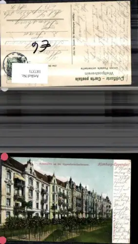 187371,Hamburg Eppendorf Rosenallee a. d. Eppendorferlandstrasse