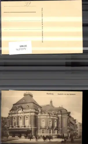 187405,Hamburg Musikhalle v. d. Holstentor