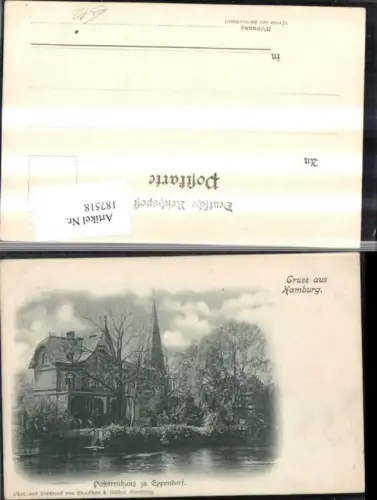 187518,Hamburg Pastorenhaus z. Eppendorf