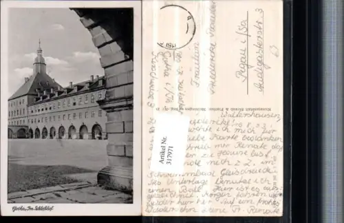 317971,Gotha Schloss Im Schlosshof