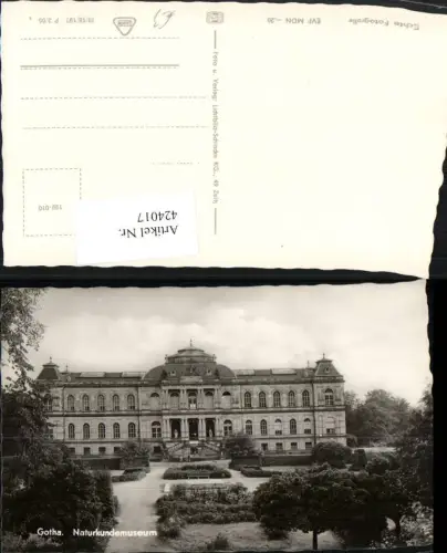 424017,Gotha Naturkundemuseum Museum