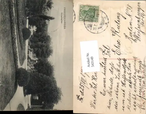 543149,Friedrichroda in Thüringen Wilhelmsplatz pub Dr. Trenkler Fdr. 6