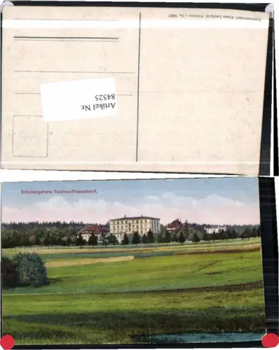 84525,Teichwolframsdorf Heim Tolle Ansicht 1915 Greiz